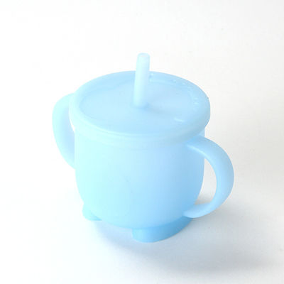 Coupe en silicone pour bébé de qualité alimentaire pour une alimentation facile et confortable