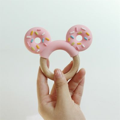 Dentissage en silicone de qualité alimentaire congelé pour un soulagement supplémentaire Jouet éducatif bébé Dentissage en silicone de fruits