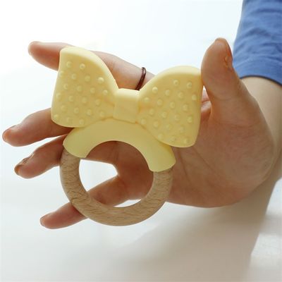 Dentissage en silicone de qualité alimentaire congelé pour un soulagement supplémentaire Jouet éducatif bébé Dentissage en silicone de fruits
