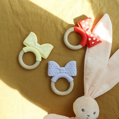 Dentissage en silicone de qualité alimentaire congelé pour un soulagement supplémentaire Jouet éducatif bébé Dentissage en silicone de fruits