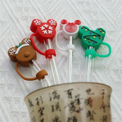 Fabrique en gros et personnalisé Full Silicone Bpa Grade alimentaire gratuit Silicone paille Topper Caps pour les pailles de boisson