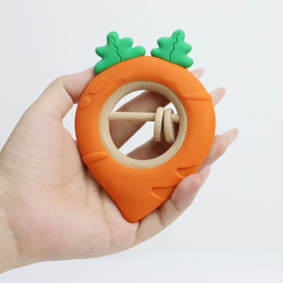 Fabrique de carottes Bébé Bpa Gratuit en gros Jouets de silicone pour bébés Bpa Gratuit pour bébés