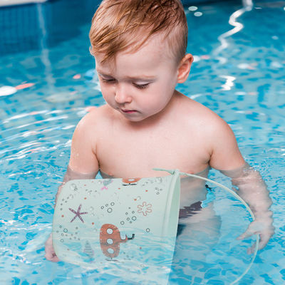 BSCI usine en gros sur mesure EN71 testé l'impression de transfert thermique silicone blanc clair jouets de bébé kit de sable jouets de plage pour les enfants