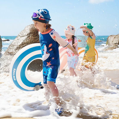 BSCI usine en gros sur mesure EN71 testé l'impression de transfert thermique silicone blanc clair jouets de bébé kit de sable jouets de plage pour les enfants