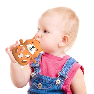 PAISEN BPA Free Animal Baby Teething Toy Food Grade Silicone Teething Mitten Anti Falling Wrist Hand Teethers Jouets à mâcher pour bébés