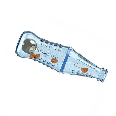 Des jouets en silicone de qualité alimentaire de qualité supérieure bpa pour animaux de compagnie, une bouteille de formation pour chiens, un petit-déjeuner, une bouteille de nourriture en silicone.