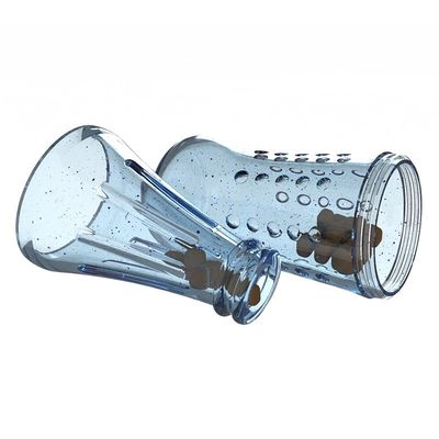Des jouets en silicone de qualité alimentaire de qualité supérieure bpa pour animaux de compagnie, une bouteille de formation pour chiens, un petit-déjeuner, une bouteille de nourriture en silicone.