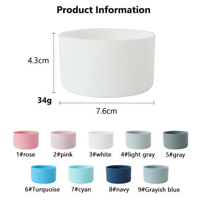Bouteille de tampon en silicone Manche pour éteindre 40 oz 7,5 cm Tumbler Boot Stanley Cup bouteilles de silicone couvercle inférieur