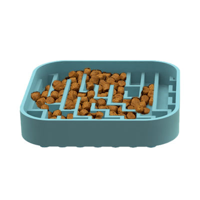 Ventes en gros de bols écologiques pour animaux de compagnie Nourrisseuses pour chiens de chat Nourrisseur lent Anti-étouffant pour chats Bowl alimentaire Slow Eating Dog Bowl
