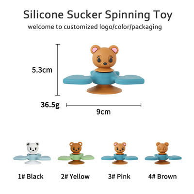 Nouveaux jouets de table de bain pour bébé en silicone, sans moisissure