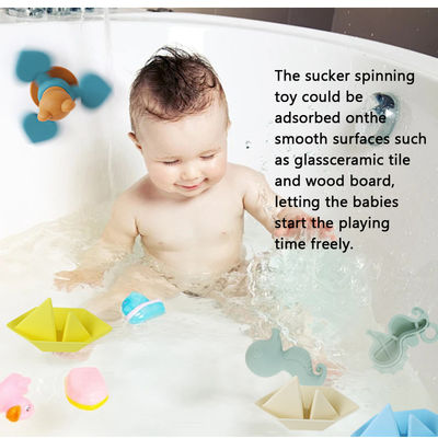 Nouveaux jouets de table de bain pour bébé en silicone, sans moisissure