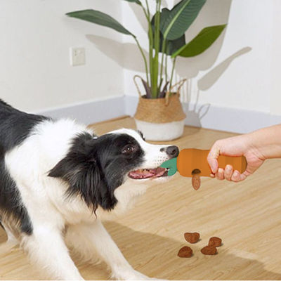 Accessoires pour animaux de compagnie Carotte Forme d'animal Indestructible Pet Chiot Chien Pet Jouets Dog Ball Chew Toys Aggressif Chewer Chien Ball Jouet