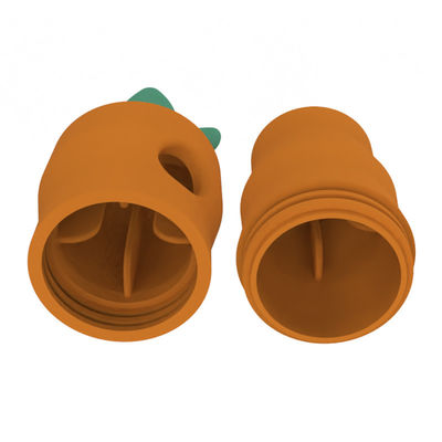 Accessoires pour animaux de compagnie Carotte Forme d'animal Indestructible Pet Chiot Chien Pet Jouets Dog Ball Chew Toys Aggressif Chewer Chien Ball Jouet
