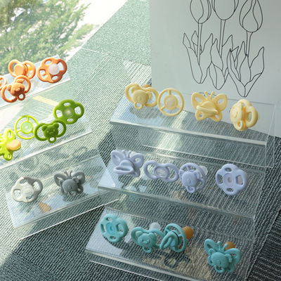 Cadeau à la mode en silicone Une sucette pour bébé sans BPA Dentissage et calmant