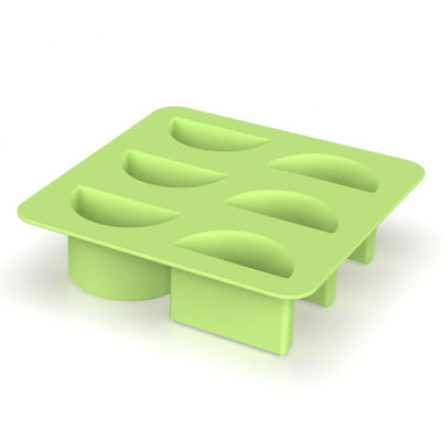 Plateau rond de glaçons sans BPA sur mesure sans BPA avec couvercle et bac facile à libérer Moule de glace moule de glaçons pour boules de glace