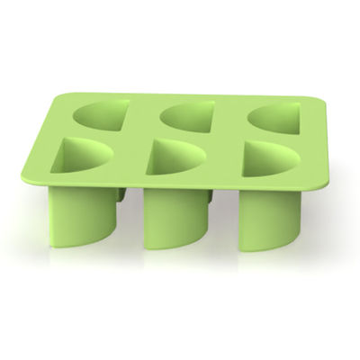 Plateau rond de glaçons sans BPA sur mesure sans BPA avec couvercle et bac facile à libérer Moule de glace moule de glaçons pour boules de glace