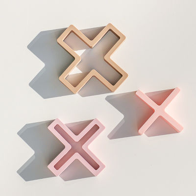 NOUVEAU doux 100% silicone jouets multi-fonctionnels pour bébé addition soustraction multiplication et division symboles ensemble de puzzles en silicone