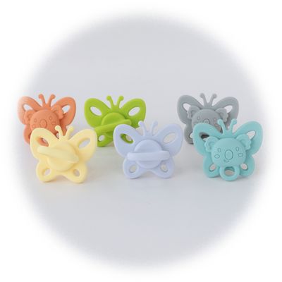 Vente à chaud bébé utilise silicone Bibs sucette silicone sucette bébé utilise Bpa libre Brustwarze bébé silicone forme sucette