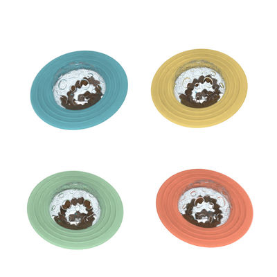 Jouets de puzzles de chiots en silicone Jouets stimulants pour les chiens Difficile de les occuper Jeux de chiens ennuyés Jouets pour nourrir les chiens