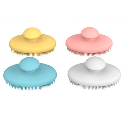 BSCI Fabricant de silicone en caoutchouc doux sur mesure 100% pinceau en silicone complet pour chien de compagnie pinceau de bain pour chat