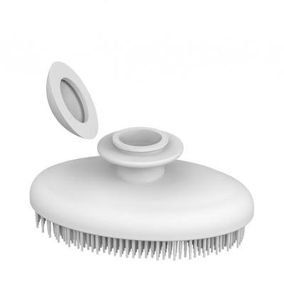 BSCI Fabricant de silicone en caoutchouc doux sur mesure 100% pinceau en silicone complet pour chien de compagnie pinceau de bain pour chat