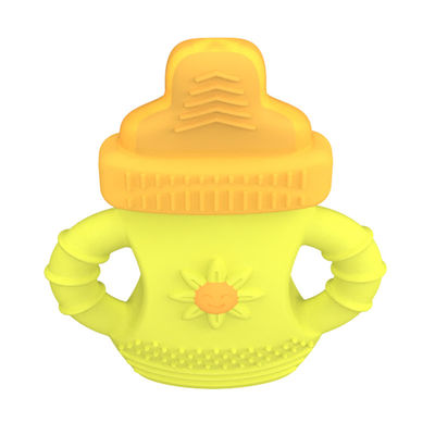 Conception sensorielle douce Sensorielle gencives à dents mâcher jouets pour bébés Dentes pour bébés remplies d'eau Refroidisseurs Massages Douleurs gencives jouets pour tout-petits