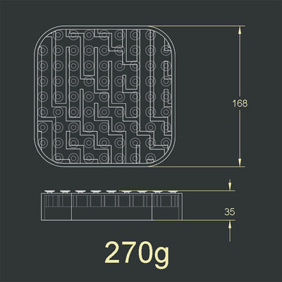 Gros de qualité alimentaire personnalisée bowl de silicone chien Pet Slow Feeder Bowl thème de Noël Pet Food Bowl Pet Lick Mat