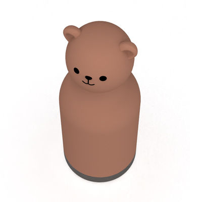 Design d'ours original personnalisé de qualité alimentaire Silicone 304 en acier inoxydable Enfants de retour à l'école anniversaire tasses d'eau pour enfants tasse d'entraînement
