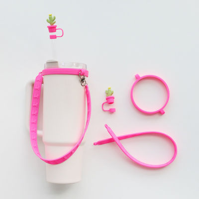 Sling personnalisé pour le tumbler personnalisé antidérapant étiquette de tasse Sippy Bouteille d'eau Porte-barres accessoires