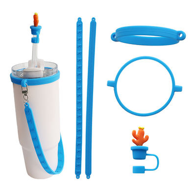 Sling personnalisé pour le tumbler personnalisé antidérapant étiquette de tasse Sippy Bouteille d'eau Porte-barres accessoires