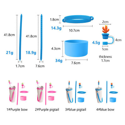Sling personnalisé pour le tumbler personnalisé antidérapant étiquette de tasse Sippy Bouteille d'eau Porte-barres accessoires