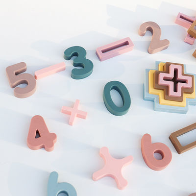2025 NEW Arrival OEM ODM jouets en silicone pour bébés numéro de paquet de mathématiques pour les enfants jeux éducatifs ensembles