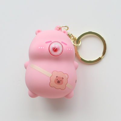 Chaîne de clés en silicone Capybara Pendentif Décompression Sacs à comprimer Ornement de soulagement du stress Avent Jouet 80g pour le matériau en silicone