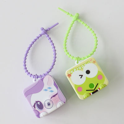 Chaîne de clés en silicone Capybara Pendentif Décompression Sacs à comprimer Ornement de soulagement du stress Avent Jouet 80g pour le matériau en silicone
