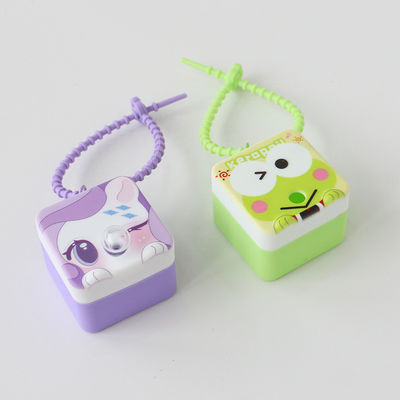 Chaîne de clés en silicone Capybara Pendentif Décompression Sacs à comprimer Ornement de soulagement du stress Avent Jouet 80g pour le matériau en silicone