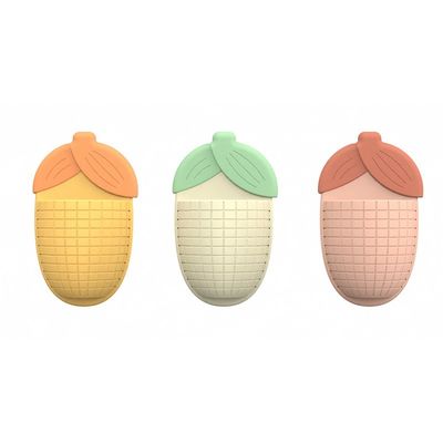 Porteur de pâte à dents pour tasse à aspirer en forme de maïs ️ Organisateur de salle de bain multifonctionnel