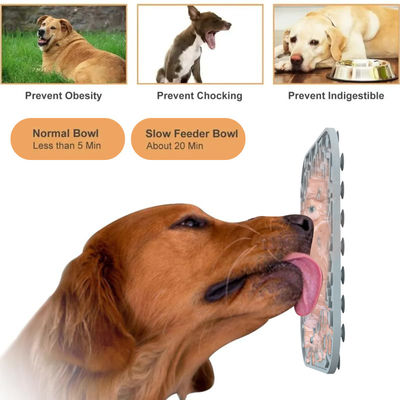 PAISEN personnalisé en silicone pour chiens de compagnie Mat de lamberie de chien Facile à nettoyer tasses d'aspiration pour l'alimentation saine des chiens Les chats les bols d'animaux de compagnie les mangeurs
