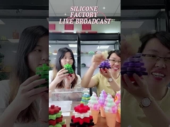 Babe Soft Silicone Stacking Rings bloque avec la forme d'arbre de Noël