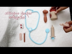 Des jouets médicaux en silicone pour bébé personnalisés comme image parfaite pour le développement sensoriel